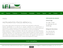 Tablet Screenshot of ifi.es