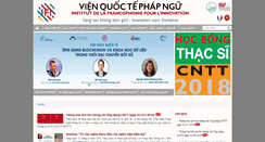Desktop Screenshot of ifi.edu.vn